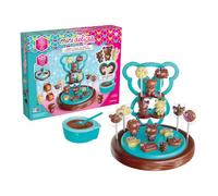 Mini Delicates - Atelier Choco Marshmallow - Creates Cute Animals and Chocolate Shapes with Marshmallow Heart - Makes Lollipops - Complete and Easy to Use Workshop - Suitable for Ages 6 and Above