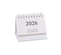 Mini Desk Calendar 2025-2026,Standing Flip Academic Year Small Desk Calendar-Runs From July 2025 until Dec 2026 Monthy Small Desktop Calendar Thick Paper Twin-Wire Binding for Home or Office