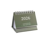 Mini Desk Calendar 2026 Simple English Mini Desk Calendar Desktop Diary Portable Decoration Display Handmade