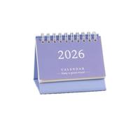 Mini Desk Calendar 2026 Simple English Mini Desk Calendar Desktop Handmade Portable Decoration Display Diary