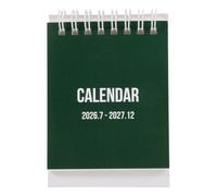 Mini Desk Calendar 2027 Paper Stand up Planner for Office