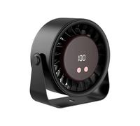 Mini Desk - Portable Quiet Fan for Travel Cooling | Compact USB Table Fan with Adjustable Angles & Whisper-Quiet for Camping Beach Backpacking Picnic Bedroom Dorm Apartment Summer Comfort