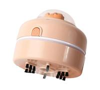 Mini Desk Vacuum Cleaner, 3.15x3.35 inches Powerful Capybara Pocket Vacuums for Crumbs and Dust with Strong Suction, Portable Cleaners for Keyboard Car Office Table Home