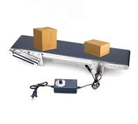 Mini Desktop Conveyor Belt Efficient Material Handling & Production Compact Design for Easy Transport Ideal for Small Spaces & Businesses