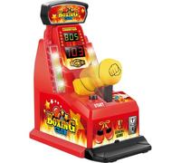 Mini Desktop Finger Boxing Machine Toy - Finger Boxing Machine with Soft Rubber Target Funny Desktop Toy 5x7x9" for Stress Relief