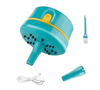 Mini Desktop Vacuum Cleaner - Dual Speed Wireless Portable Keyboard Cleaner, Portable USB Rechargeable Dust Sweeper | Student School Office Stationery Eraser Pencil Afeit