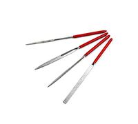 Mini Diamond Needle File Set,4 pcs Diamond Files Modelling Files for Metal Plastic Glass Wood Jewelry Rough Carving