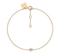 Mini Diamond Star bracelet Pink Gold one size