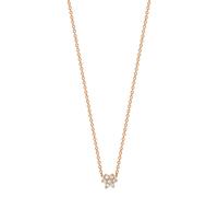 Mini Diamond Star necklace Pink Gold one size