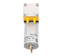 Mini Diaphragm Vacuum Pump for Air and Water, Continuous Duty | Epdm Diaphragm Valve, PP Pump Head, Handles Mild Corrosives, for Aquarium Hobbyists and Lab Technicians