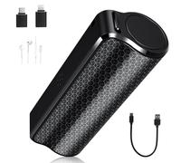 Mini Dictaphone - 128 GB Dictaphone Magnetic 1536 Kbps with One-Touch Recording, Mini Audio Recorder with 30 Days Battery Life, Ideal for Meetings, Courses, Interviews