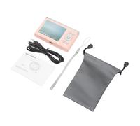 Mini Digital Camera, 50MP Pixels 2.88in IPS HD Screen 16X Zoom AF Autofocus 4K Digital Camera with Hand Strap for Video Recording (Roseate)