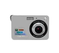 Mini Digital Camera For Photography Vintage Compact Photo Recorder 2.7" Screen Portable DV Selfie Retro 18MP Video Camcorder Takes Sharp Smooth(16G SD Card,Silver)