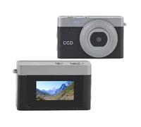 Mini Digital Camera with 0.96inch Screen, 1080P Miniature Camera, USB Rechargeable Small Camera, 12MP Lightweight Campus Camera for Student Travel Video Recorder (Black)