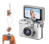 Mini Digital Camera with 1.47 in LCD Screen, 1080P Flip Screen Mini 32GB Display, with Flip Flash & Camera Built-in