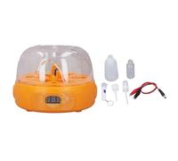 Mini Digital Fully Automatic Egg Incubator for Hatching Chicken Duck Quail Yellow 6 Eggs