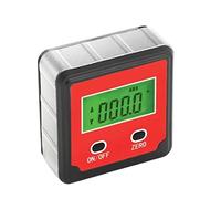 Mini Digital Goniometer, Electronic Level Box Protractor Inclinometer IP54 Angle Finder Meter Gauge