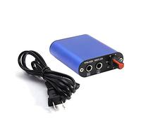 Mini Digital Tattoo Power Supply For Tattoo Foot Pedal And Clip Cord Supply(Blu)