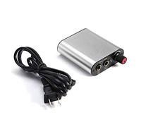 Mini Digital Tattoo Power Supply For Tattoo Foot Pedal And Clip Cord Supply(Silver)
