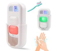Mini Digital Tooth Brushing and Hand Washing Timer for Kids | Dental Toothbrush Clock for Timing Brushing Teeth Or Cleaning Hands | Colourful LED Signal when Task is Completed | Toothbrush Timer