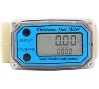 Mini Digital Turbine Flowmeter Durable Construction Precise Engineering Fit Reliable Replacement Part Fuel Flow Meter 10 90L/ min for Automotive Maintenance Repair