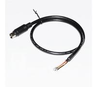 MINI DIN 4PIN 5PIN 6PIN 8PIN MD4 MD5 MD6 MD8 MALE CONNECTOR PROGRAMMING BREAKOUT CABLE(1.0m,MD 6-PIN)