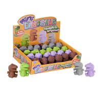 Mini Dinosaur Squeezy & Stretchy Figure Fidget Sensory Toy Toys for a Pound Assorted