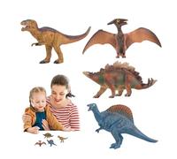 Mini Dinosaur Toys - Assorted Miniature Dinosaurs | Realistic Dinosaur Figure Toy | Assorted Miniature | Ideal Storage Filler | Animal Figures Cake Toppers Pa Egg Filler