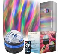 Mini Disco Ball Rechargeable Lights - Kids Night Light, Disco Star Galaxy & Aurora Borealis Projector