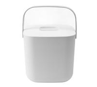 Mini Dishwasher 18W 8.5V 2A 2000mah Portable Countertop Dishwasher for Dishes Fruits Vegetables (White)