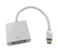 Mini DisplayPort Plug to DVI-D Female Socket Adapter Cable 15cm