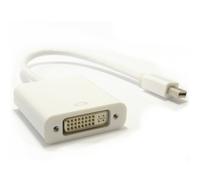 Mini-DisplayPort/Thunderbolt Plug to DVI-D 24+4 Socket Adapter