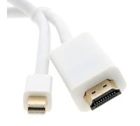 kenable Mini DisplayPort Thunderbolt to HDMI Cable Mac to TV Video+Audio 0.5m