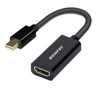 BENFEI Mini DisplayPort to HDMI Adapter, Mini DP(Thunderbolt) to HDMI Adapter Gold-Plated Cord for MacBook Pro, MacBook Air, Mac mini, Microsoft Surface Pro 3/4, etc