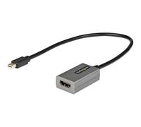 StarTech Mini DisplayPort to HDMI Adapter - mDP 1.2 - 1080p - 12" Attached Cable