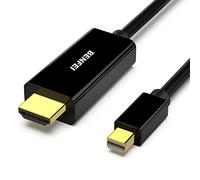 BENFEI Mini DisplayPort to HDMI Cable, 1.8 M Mini DP(Thunderbolt Compatible) to HDMI Cable, Compatible for MacBook Air 2010-2017, MacBook Pro 2010-2015,Mac Mini 2010-2014, Surface pro 1 2 3 4