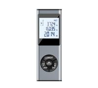 Mini Distance Measure Meter 40m 60m Digital Range Finder Angle Length Measuring Tools Rangefinder Electronic Roulette Tape Precision Flexibility Measurement(Grey,40M)