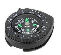 Mini Diving Compass Wristband, Portable Emergency Navigation Tool, Black Compact Size - Luminous Direction, Large Side Window, Easy Strap Attachment for Outdoor Survival