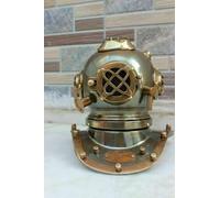 Mini Diving Helmet Marine US Navy V Mark Diving Helmets Antique Diver Scuba Helmet Vintage Diving Helmet Small Diving Helmet