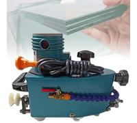 Mini DIY Glass Edging Grinder with Stepless Speed Change for Straight, Round, Bevelled Polishing on Marble and Stainless Steel