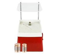 Mini DIY Stained Glass Grinder - Portable Grinding Tool Kit with 5/8" and 1" Grinding Bits for Glass and Ceramic