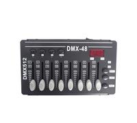 Mini DMX512 Lighting Controller Console With Eight Vertical Faders Red LED Display For Stage Equipment Management Suitable For Lighting Technicians And