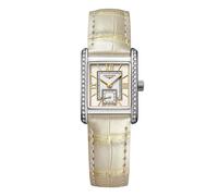 Longines Mini DolceVita Ladies' Diamond & Beige Alligator Leather Strap Watch