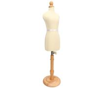 Mini Doll Model Dress Form Mannequin, Professional Tailor Female Dress Mannequin With Stand Flexible Sewing Female Dress Form Sewing Mannequin for Sewing (Style 1)