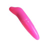 Mini Dolphin Vibrator, Waterproof G-Spot Clitoris Stimulator, Blue/Orange/Pink, 12cm, AAA Battery Powered (Pink)