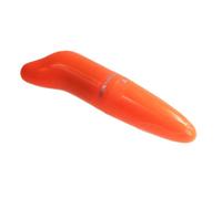 Mini Dolphin Vibrator, Waterproof G-Spot Clitoris Stimulator, Blue/Orange/Pink, 12cm, AAA Battery Powered (Orange)