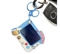 Mini Doodle Board - Cute Bee Pattern Writing Tablet Pendant, Erasable Mini Pad | Comes With A Handy Pocket Clip As Kids Drawing Toy For On The Go, Lightweight Design