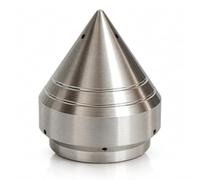 Mini Drain Jetting Nozzle, 9-Port High Pressure Sewer Jet Tip | Nine water jets combine forward impact and rear thrust for effective pipe flushing and blockage removal.(3/8 in-60L,2pcs)