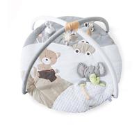 Mini Dream Baby Play Mat Activity Gym & Playmat Musical Baby Playmat Suitable from Birth, Discovery Play Gym with Detachable Activity Toys - Safari