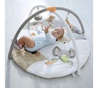 Mini Dream Jumbo Baby Play Mat, Activity Playmat for Baby Floor Play Gym with Detachable Toys, Music, Rattle and Baby Safe Mirror, Baby Sensory Tool Padded with Soft Cotton for Infant & Newborn